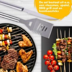 BBQ Accesoires Set Gereedschap Tang Borstel Barbecue Kookgerei - 10 Delig -Beste Barbecue Grill winkel 1200x1200 700