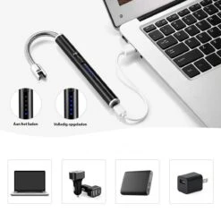 Oplaadbare Lange Elektrische Aansteker Buigbaar - Buigbare Aansteker - Duurzame Plasma Aansteker - Inclusief Cadeauverpakking - BBQ - Kaarsen - Zwart 9 Oplaadbare Lange Elektrische Aansteker Buigbaar - Buigbare Aansteker - Duurzame Plasma Aansteker - Inclusief Cadeauverpakking - BBQ - Kaarsen - Zwart -Beste Barbecue Grill winkel 1200x1200 716