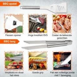 BBQ Accesoires Gereedschapset Koffer Set Tang Borstel Schort Barbecue Dagdeals - Chef Cook BBQ Accessoires Set 15 BBQ Accesoires Gereedschapset Koffer Set Tang Borstel Schort Barbecue Dagdeals - Chef Cook BBQ Accessoires Set -Beste Barbecue Grill winkel 1200x1200 73
