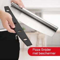 Pizzaschep – Inclusief Pizzasnijder – Opvouwbaar – Pizzaspatel – Pizza Schep – Taartschep – 30cm - Qwality -Beste Barbecue Grill winkel 1200x1200 786