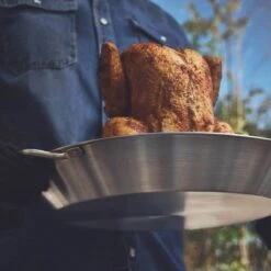 Burnhard Kiphouder - Chicken Roaster - RVS - 30,5 X 3,9 Cm -Beste Barbecue Grill winkel 1200x1200 788