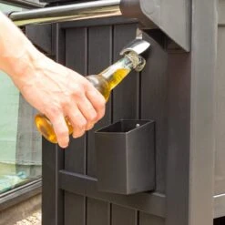 BluMill BBQ Tafel - Inclusief Koelvak 80 Liter - Op Wieltjes - Met Flessenopener - 102 X 46 X 86,5 Cm -Beste Barbecue Grill winkel 1200x1200 843