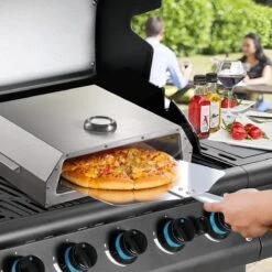 Bighorn Pizzaoven Met Pizzasteen Voor Barbecue - Grilloven - Draagbare - Edelstaal -Beste Barbecue Grill winkel 1200x1200 853