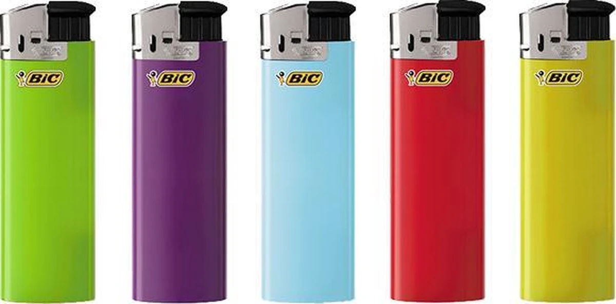 BIC Maxi J38 Elektronische Aansteker / Aanstekers Willekeurige Kleuren (5 Stuks) 1 BIC Maxi J38 Elektronische Aansteker / Aanstekers Willekeurige Kleuren (5 Stuks)
