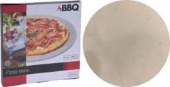 MaxxHome Pizzasteen - BBQ Steen - Pizzasteen Voor De Lekkerste Bereiding Van Een Pizza Op Jouw Barbecue Of In De Oven - Pizza Steen Rond - Medium (33 Cm) -Beste Barbecue Grill winkel 1200x616