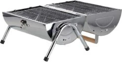 BBQ Collection Houtskoolbarbecue - Cilinder - Chroom -Beste Barbecue Grill winkel 1200x619