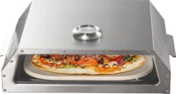 Bighorn Pizzaoven Met Pizzasteen Voor Barbecue - Grilloven - Draagbare - Edelstaal -Beste Barbecue Grill winkel 1200x648