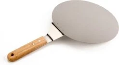 Inpro Pizzaschep RVS - Rond - Voor BBQ En Oven - Pizzaspatel - Taartschep - Houten Handvat - BBQ Gereedschap - Keukengerei - 30 Cm Diameter - Spatel -Beste Barbecue Grill winkel 1200x655 1