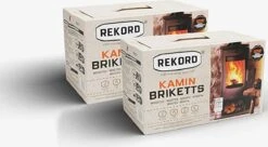 Bruinkoolbriket 10 Kg REKORD- Briketten - Brandhout-briketten Geperst -houtkachel 10kg - 18stk -Beste Barbecue Grill winkel 1200x660