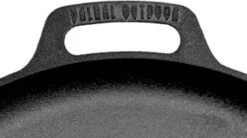 Valhal Outdoor Skillet / Plancha / Koekenpan - Gietijzer - Diameter 35cm, Twee Handvatten, VH35F -Beste Barbecue Grill winkel 1200x669