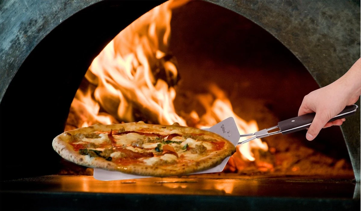 Alpina Pizzaschep - Voor Inklapbaar Handvat - RVS - 53 Cm 7 Alpina Pizzaschep - Voor Inklapbaar Handvat - RVS - 53 Cm - Afbeelding 7