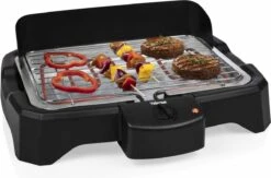 Tristar BQ-2824 Elektrische Barbecue - Tafel BBQ 34,5 X 23 Cm - Regelbare Thermostaat - 2000 Watt - Zwart -Beste Barbecue Grill winkel 1200x793