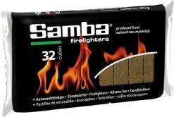 Samba Aanmaakblokjes Bruin (32 Stuks) - Milieuvriendelijk -Beste Barbecue Grill winkel 1200x805 2