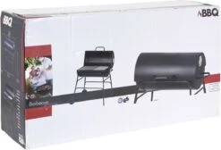 BBQ XL Houtskoolbarbecue - Cilindervorm - Grilloppervlak (LxB) 71 X 35 Cm - Zwart -Beste Barbecue Grill winkel 1200x814