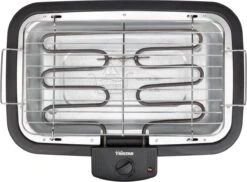 Tristar BQ-2813 Electrische Tafelbarbecue - Grilloppervlak (LxB) 38x22 Cm - 2000W - Zwart -Beste Barbecue Grill winkel 1200x885