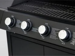 El Fuego San Angelo 4.1 Gasbarbecue - 5 Branders - Zwart -Beste Barbecue Grill winkel 1200x897
