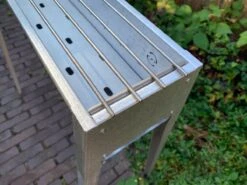 Spiedini Saté-bbq Bali 80 - Saté Houtskoolbarbecue Met Horizontaal Rooster - 80 Cm Lang, 11 Cm Breed - Materiaal: Gealuminiseerd Ijzer -Beste Barbecue Grill winkel 1200x899 4