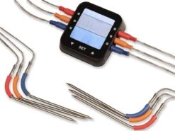 Patton - Kamado 21" - Premium Black - Keramische Barbecue - Incl. Bluetooth Kerntemperatuurmeter - LED Verlichting - Large - Compleet - Zwart 29 Patton - Kamado 21" - Premium Black - Keramische Barbecue - Incl. Bluetooth Kerntemperatuurmeter - LED Verlichting - Large - Compleet - Zwart -Beste Barbecue Grill winkel 1200x900 16