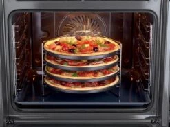 Pizza - Pizzarek - Pizza Oven - Zenker - Pizzabakset - 5 Delige Set Voor 4 Pizza's - Ø 28,5 Cm - Antiaanbaklaag Van ILAG® - Pizzaplaat - Pizza -Beste Barbecue Grill winkel 1200x900 36