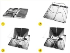 United Entertainment - Opvouwbare Houtskoolbarbecue - RVS - Met Koffer En Draagtas -Beste Barbecue Grill winkel 1200x900 9