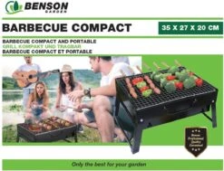 Benson Barbecue Compact - Met Handvat - 35 X 27 X 20 Cm 7 Benson Barbecue Compact - Met Handvat - 35 X 27 X 20 Cm -Beste Barbecue Grill winkel 1200x916