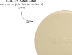 Boska Pizzasteen Deluxe - Voor Oven & BBQ - Knapperige Pizza's - Ø 29.5 Cm - BBQ Accessoires -Beste Barbecue Grill winkel 1200x921 3