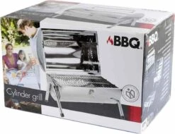 BBQ Collection Houtskoolbarbecue - Cilinder - Chroom -Beste Barbecue Grill winkel 1200x925