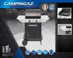 Campingaz Xpert 100 L Gasbarbecue - BBQ - 2-Branders - Grijs/zwart -Beste Barbecue Grill winkel 1200x960