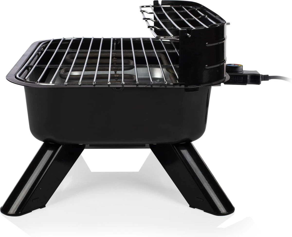 Princess 112252 Hybride Barbecue – Elektrische BBQ - Tafelmodel - 2000W - 44x 29cm - Gebruik Elektrisch Of Met Kolen 13 Princess 112252 Hybride Barbecue – Elektrische BBQ - Tafelmodel - 2000W - 44x 29cm - Gebruik Elektrisch Of Met Kolen - Afbeelding 13
