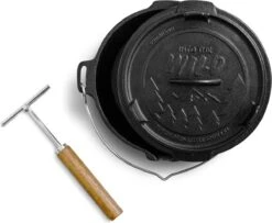 Burnhard Gietijzeren Dutch Oven - Little John 3,8 L -Beste Barbecue Grill winkel 1200x987