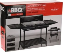 Excellent Electrics Elektrische Barbecue - Grilloppervlak (LxB) 36x24 Cm - 2000W - Zwart -Beste Barbecue Grill winkel 1200x993 2