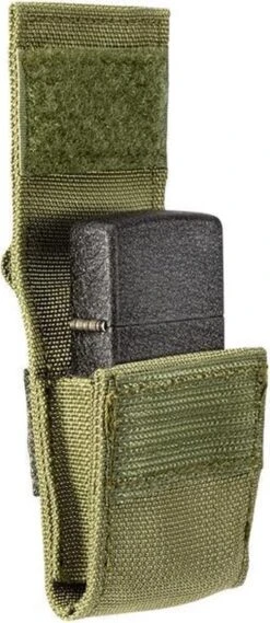 Zippo Tactical Molle Pouch / Hoes En Black Crackle Benzine Aansteker Geschenk Set OD Green -Beste Barbecue Grill winkel 521x1200