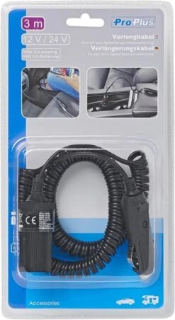 Proplus Verlengkabel Sigarettenaansteker 3m 12/24 Volt 3 Ampère -Beste Barbecue Grill winkel 656x1200