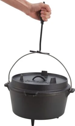 Dutch Oven Enkhuizen Met Deksel Gietijzer Zwart - 4 Varianten -Beste Barbecue Grill winkel 720x1200