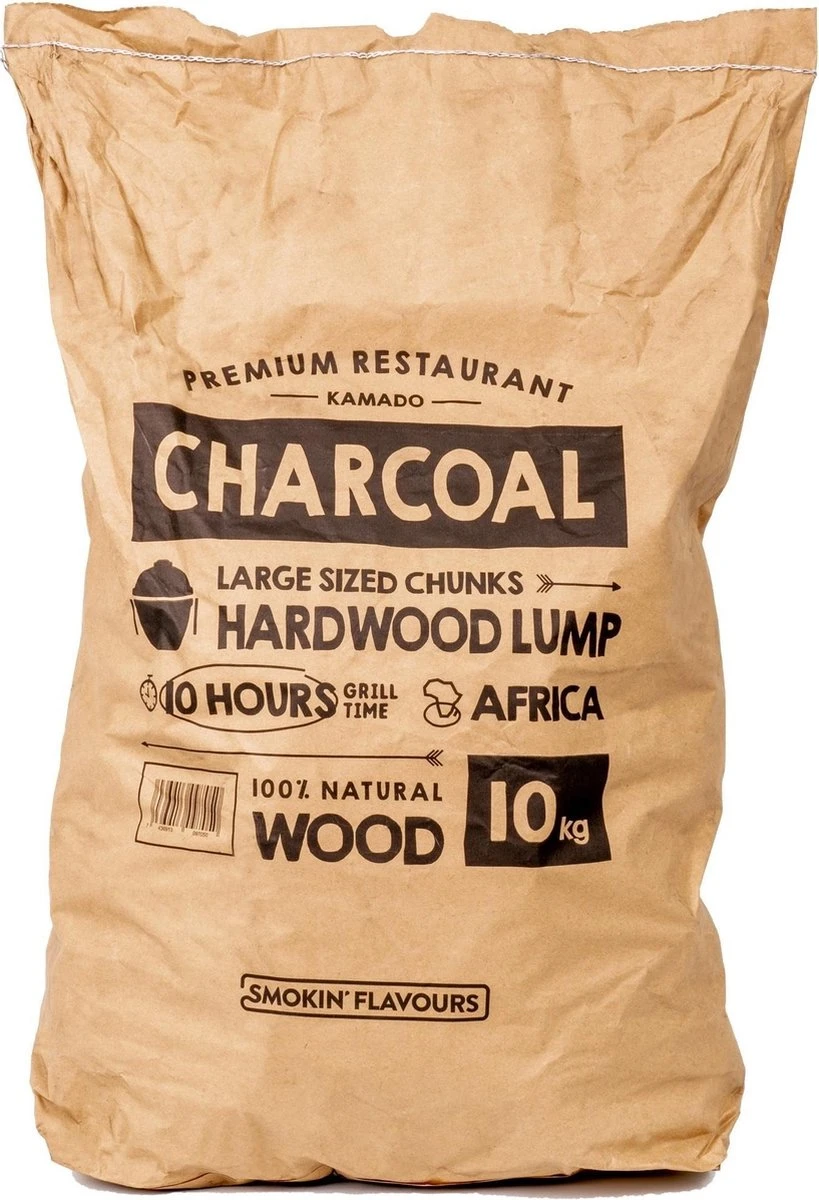 Smokin’ Flavours Gamhar Restaurant Houtskool 10 KG (Zuid Afrika) 1 Smokin’ Flavours Gamhar Restaurant Houtskool 10 KG (Zuid Afrika)