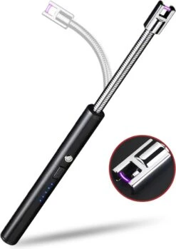 Dailygoods® Elektrische Aansteker - Plasma Aansteker - Oplaadbaar - Gift Set - Zwart -Beste Barbecue Grill winkel 849x1200 2