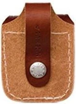 Zippo Pouch Brown With Clip -Beste Barbecue Grill winkel 876x1200 3