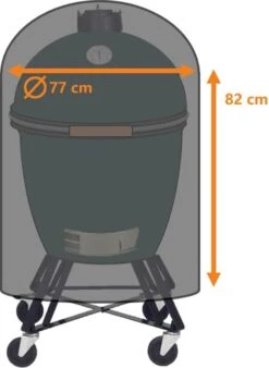 Luxe Waterdichte Ronde BBQ Hoes - 84 Cm X 77 Cm - Barbecue Beschermhoes - BBQ Accessoires - Geschikt Voor O.a. Kamado, Big Green Egg, Grill Guru, The Bastard, Patton, Weber 8 Luxe Waterdichte Ronde BBQ Hoes - 84 Cm X 77 Cm - Barbecue Beschermhoes - BBQ Accessoires - Geschikt Voor O.a. Kamado, Big Green Egg, Grill Guru, The Bastard, Patton, Weber -Beste Barbecue Grill winkel 878x1200 2
