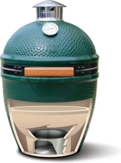 Kick Ash Basket - Big Green Egg Large - Kick Ash Can - As Opvang Pan -Beste Barbecue Grill winkel 893x1200