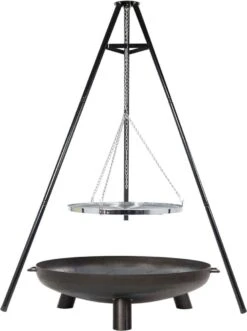 BBGRILL Driepoot Barbecue Zwart 172 Cm BBQ TRIPOD -Beste Barbecue Grill winkel 895x1200