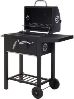 Vaggan Luxe Houtskool Barbecue - Grilloppervlak (LxB) 44 X 32 Cm - Staal - Matzwart -Beste Barbecue Grill winkel 896x1200