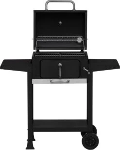 Mustang Laguna Houtskool Barbecue - Zwart - Barbecue - Verstelbaar Kolenrooster -Beste Barbecue Grill winkel 963x1200