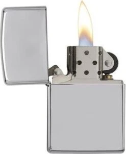Zippo Lighter Polished Chrome -Beste Barbecue Grill winkel 983x1200